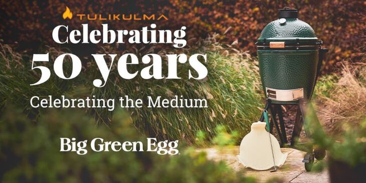 Tutustu Big Green Egg Medium -juhlatarjoukseen